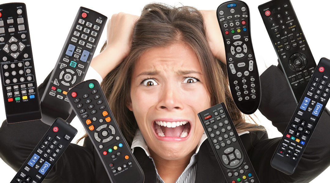 Are you going crazy with too many remotes?