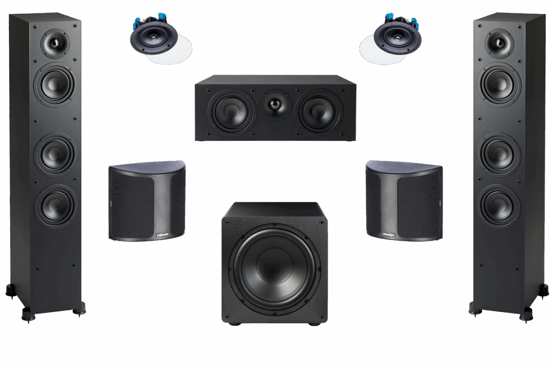 PARADIGM MONITOR SE 3000 5.1.2 SURROUND SPEAKER PACK