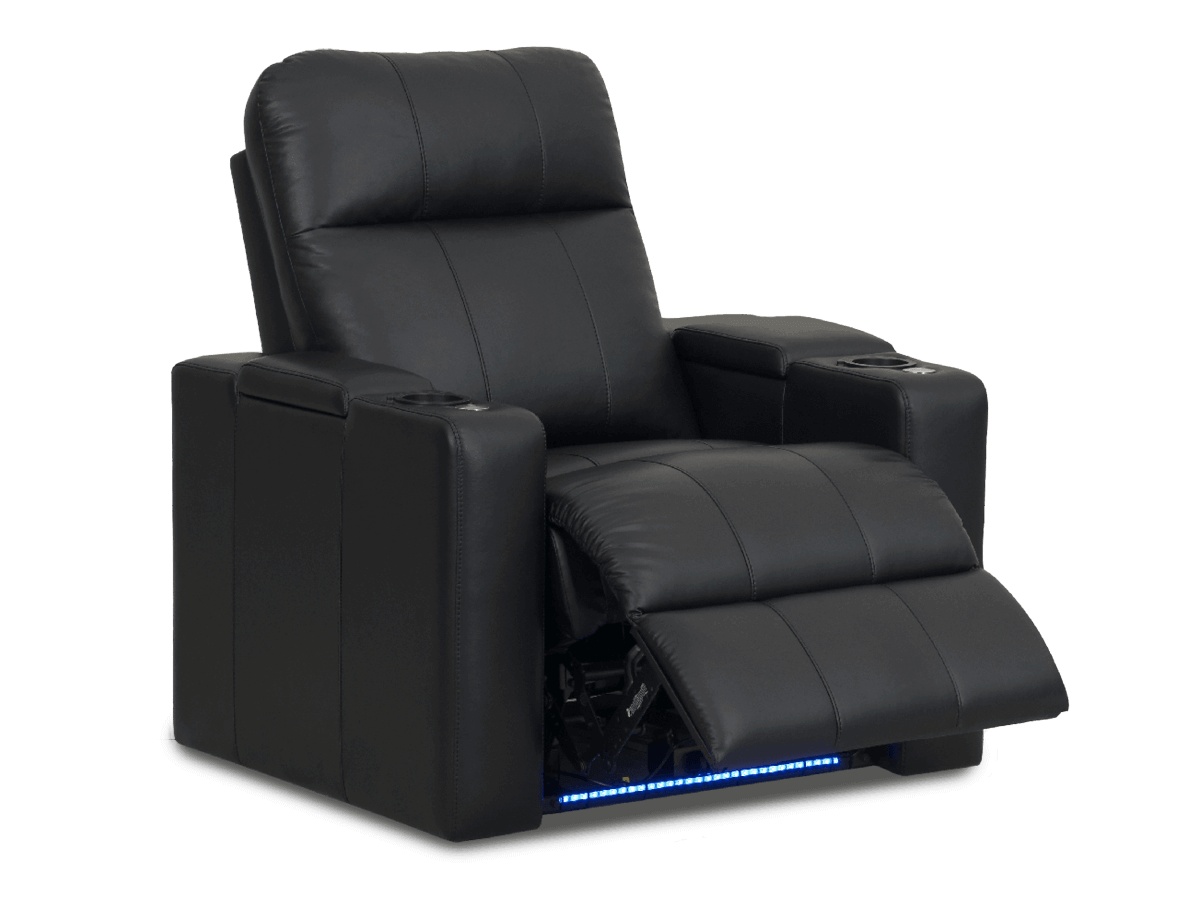 Best home theater seating Row One 'Prestige' Cinema Chairs Luxurious Gold Class experience