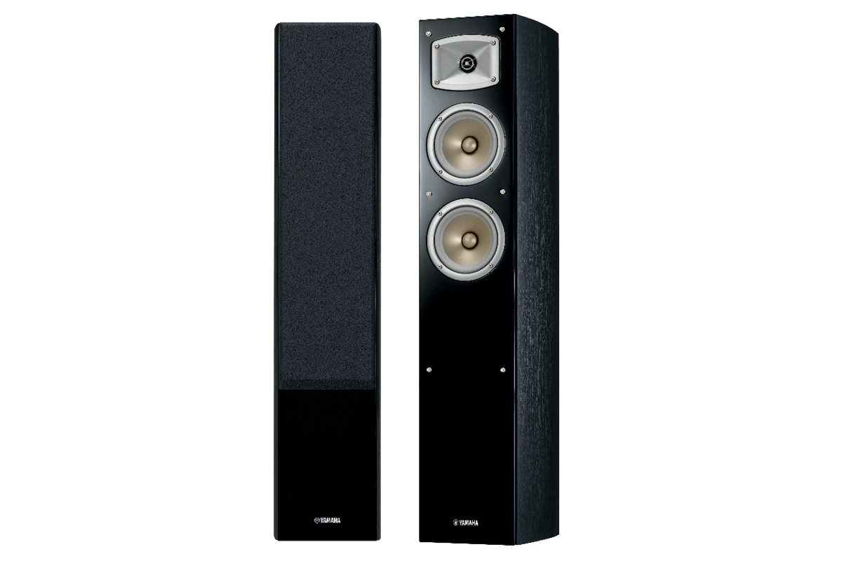 Yamaha Musiccast Home theater speakers YAMAHA NSF330 FLOORSTANDING SPEAKERS 2-way, 3-speaker floorstanding speaker unit that brings out subtle audio differences with all the latest music formats.