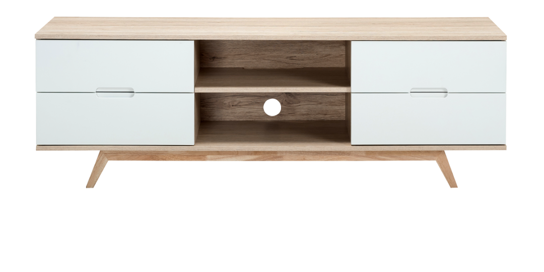 TAURIS 'NOVA' AV ENTERTAINMENT CABINET - 1500mm Oak