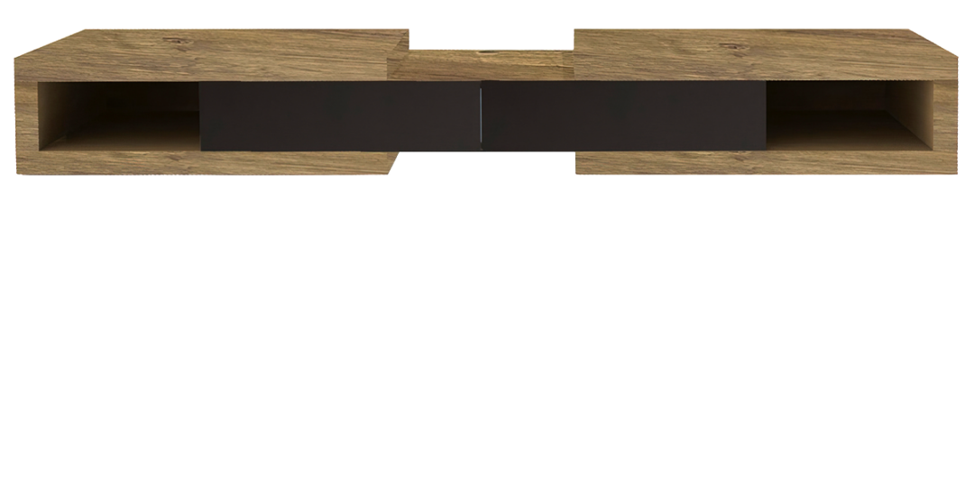 Tauris 'Split' Entertainment Cabinet (1600-2500mm Width)