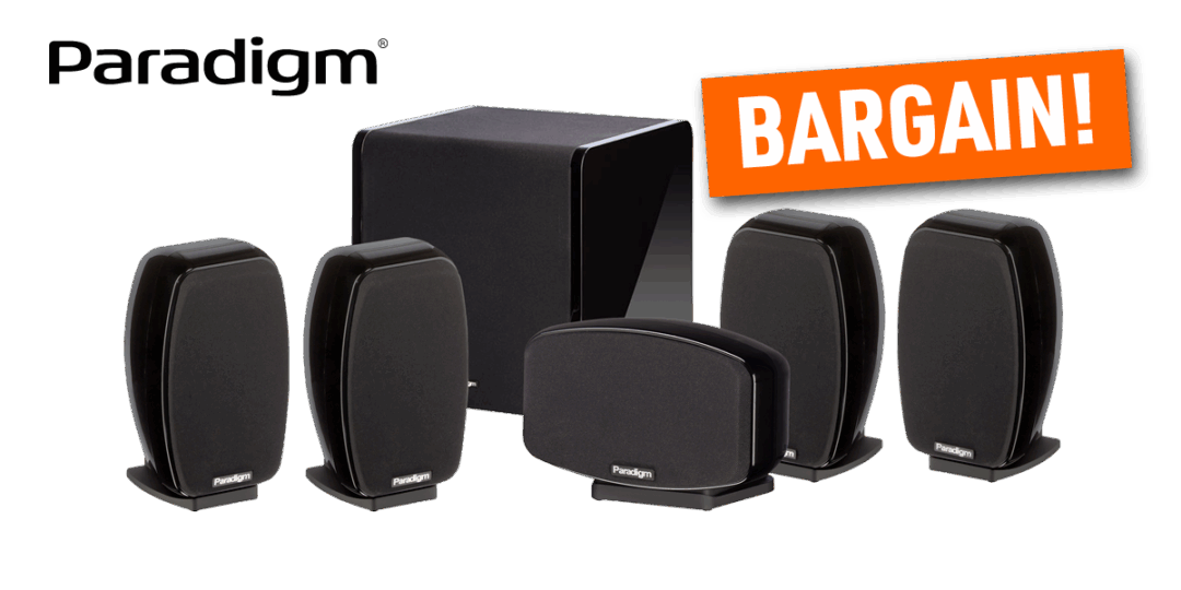 PARADIGM CINEMA 100 5.1 SURROUND SPEAKER PACK