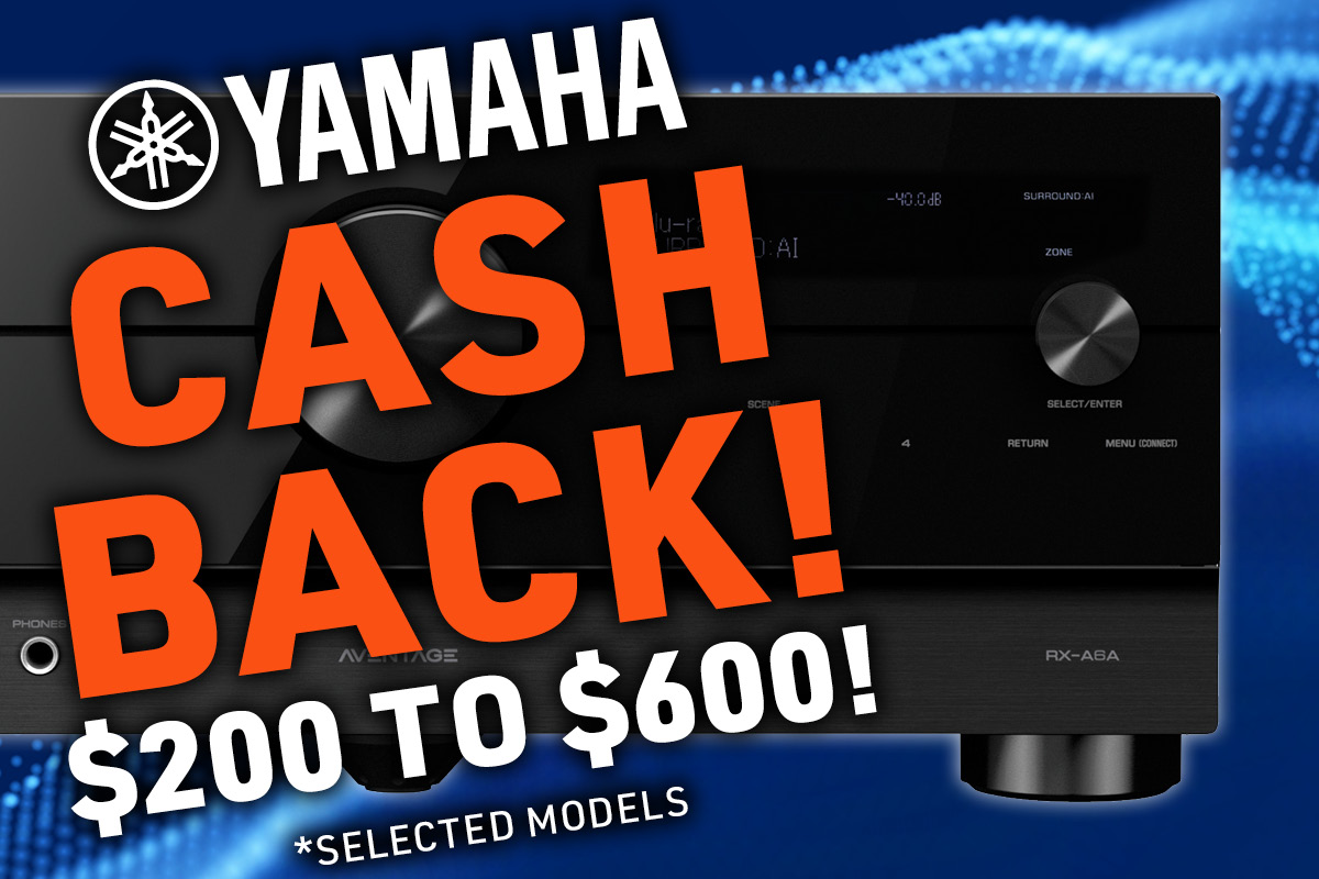YAMAHA CASH BACK OFFER!