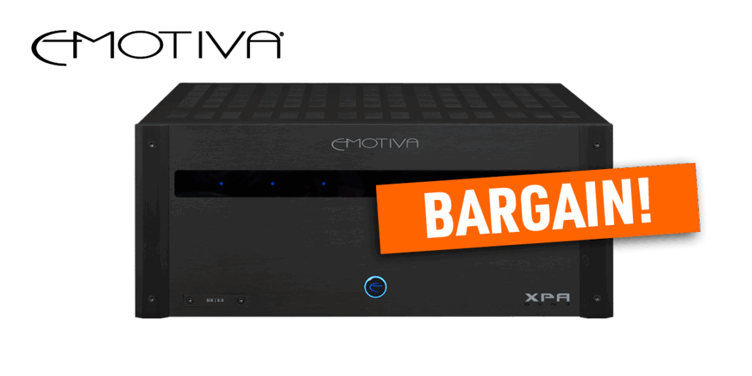 EMOTIVA XPA6 – 6 CHANNEL AMPLIFIER