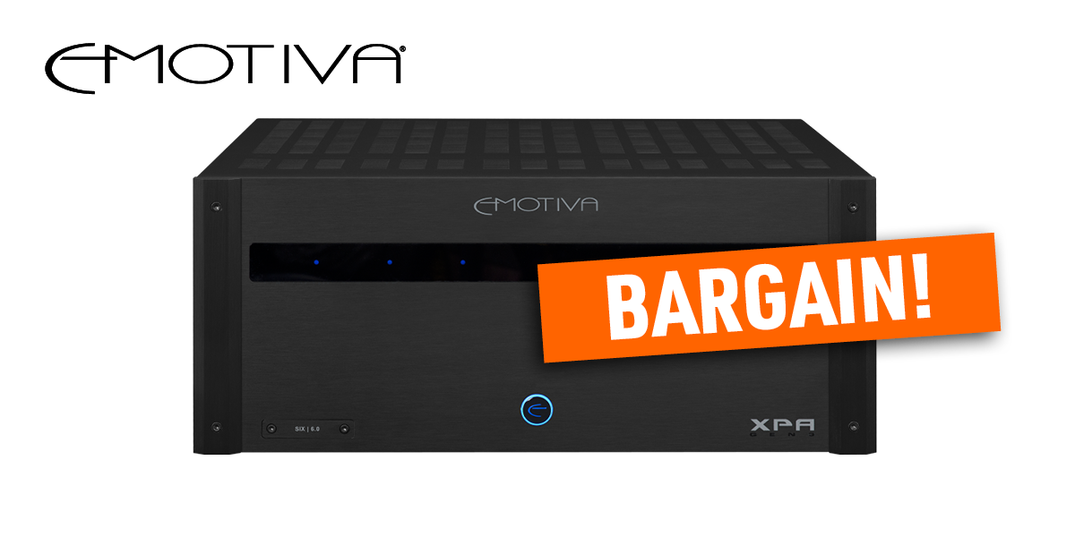 EMOTIVA XPA6 – 6 CHANNEL AMPLIFIER