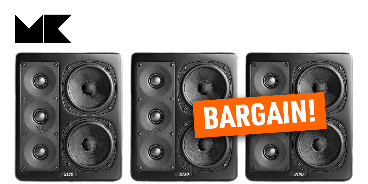 M&K S150 Trio Speakers