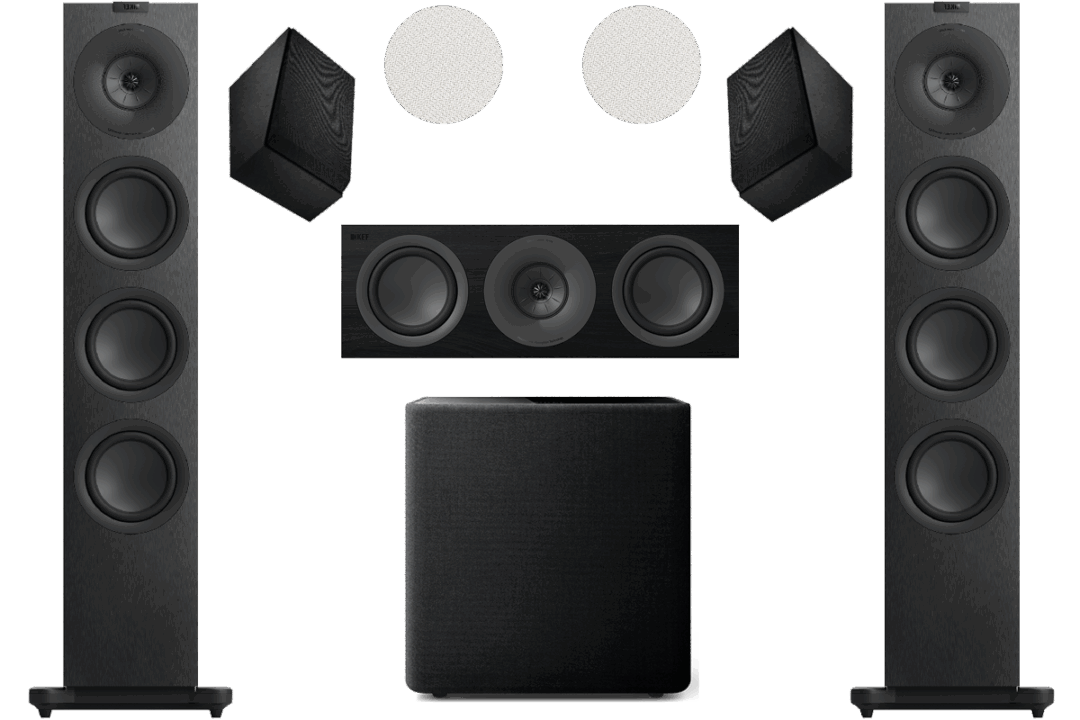 KEF Q11 Meta Surround Speaker 5.1.2 Pack