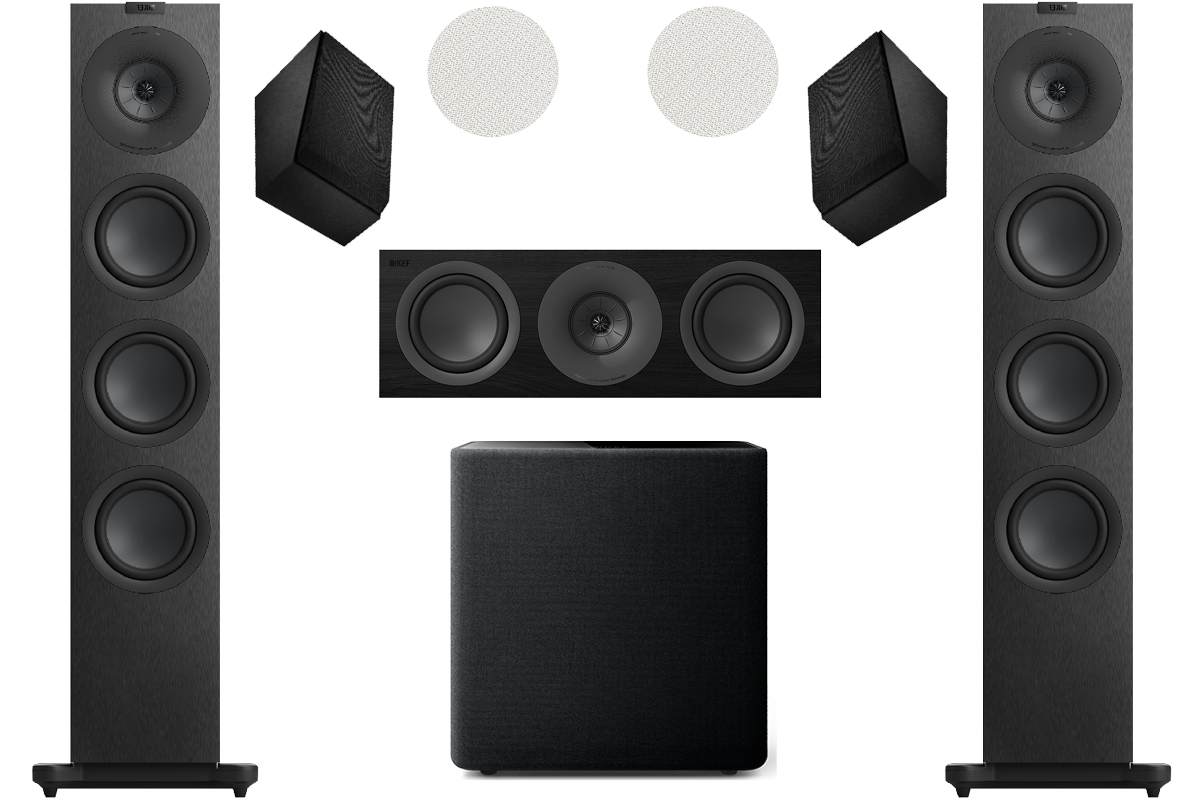 KEF Q11 Meta Surround Speaker 5.1.2 Pack