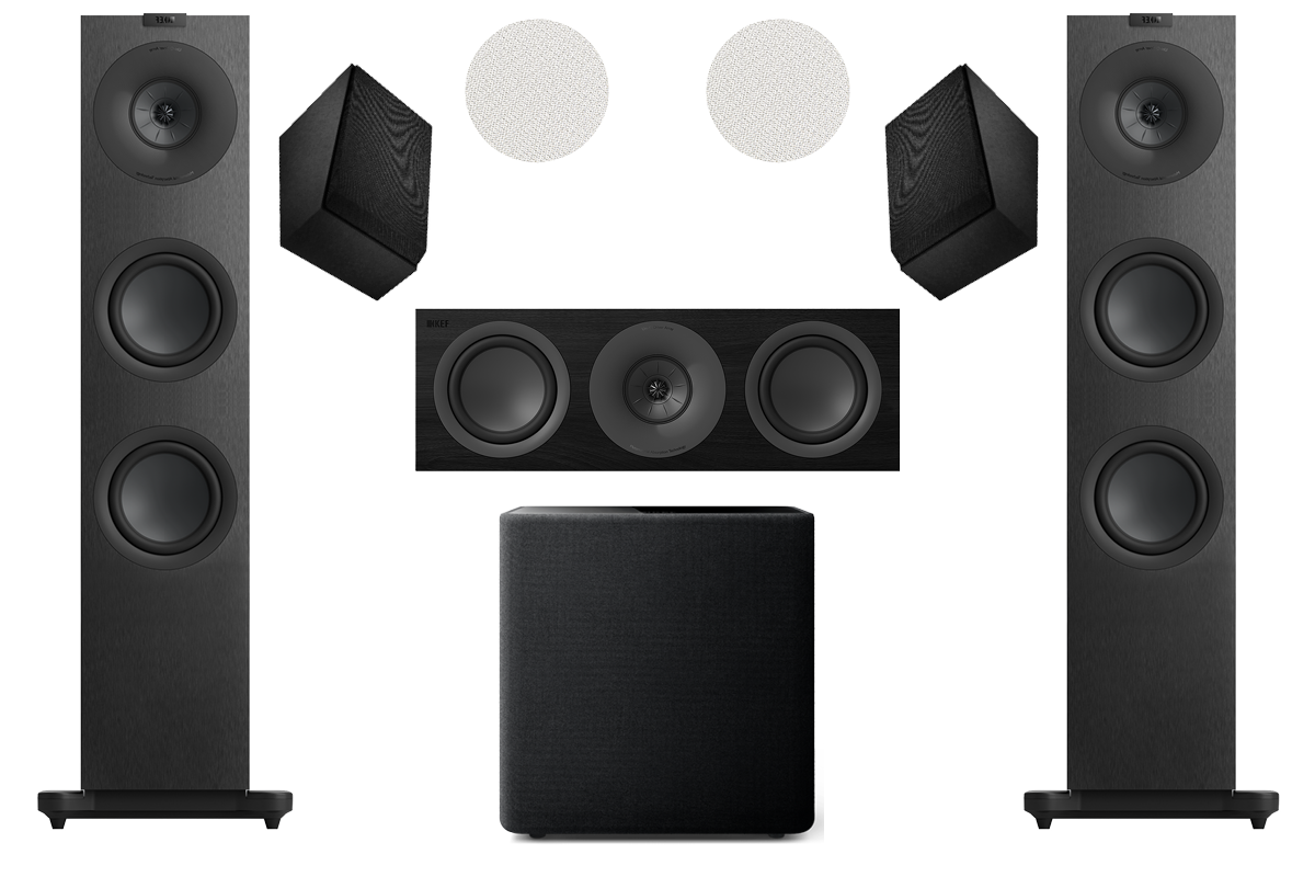 KEF Q7 Surround Speaker 5.1.2 Pack