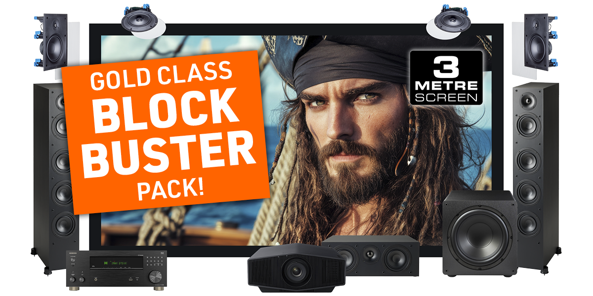 Home Cinema Pack - GOLD CLASS BLOCKBUSTER