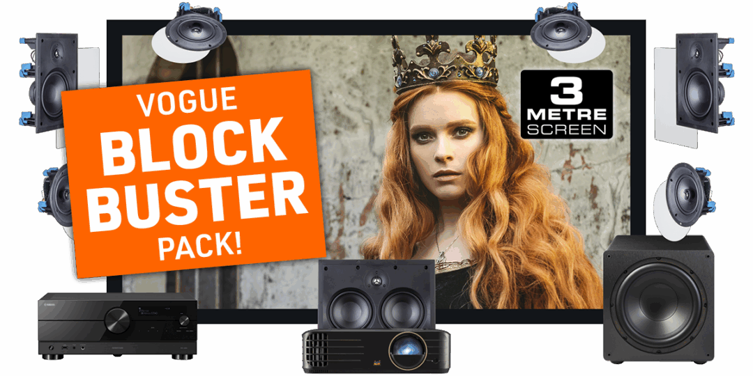 Home Cinema Pack - Vogue Blockbuster