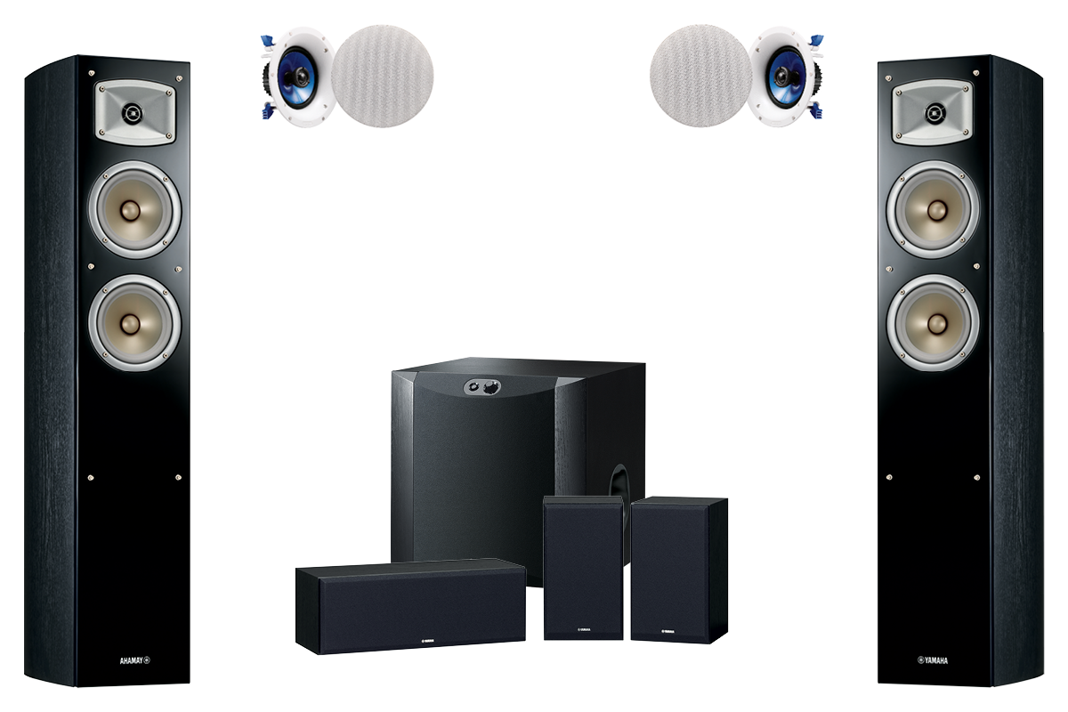 Yamaha NS-F330 5.1.2 Surroundd Speaker Pack