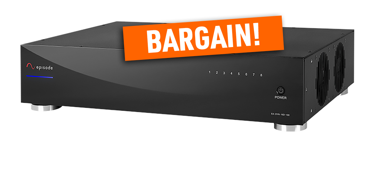 EPISODE EA-DYN-16D-100 AMPLIFIER 16 CHANNEL