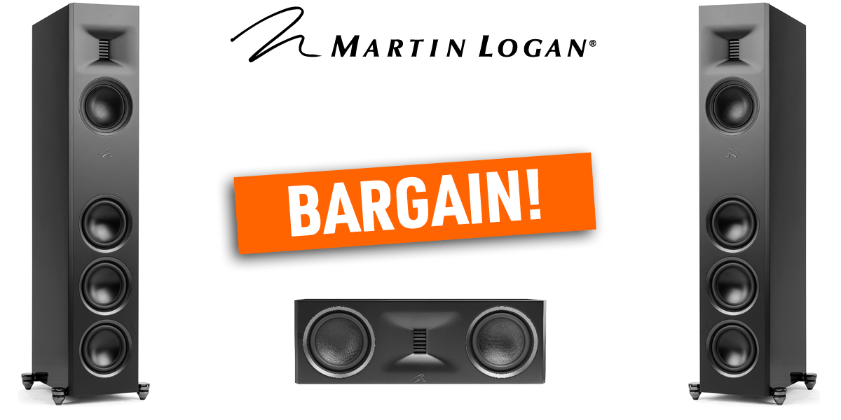 MARTINLOGAN XTF100 XTC100 SPEAKER COMBO