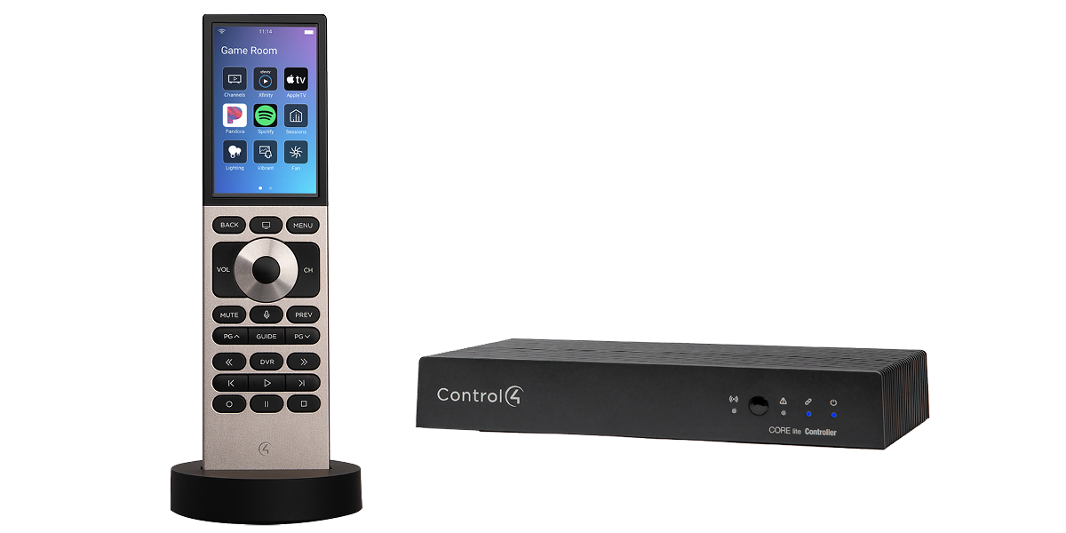 Control4 Core Lite Controller & Halo Touch Remote