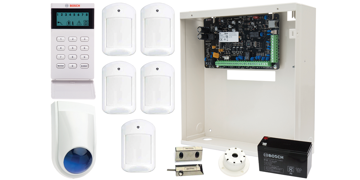 BOSCH 2000 SECURITY SYSTEM - 8 ZONE