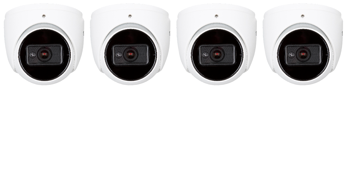 LUMA 120 CCTV Surveillance Pack - 4 Cameras